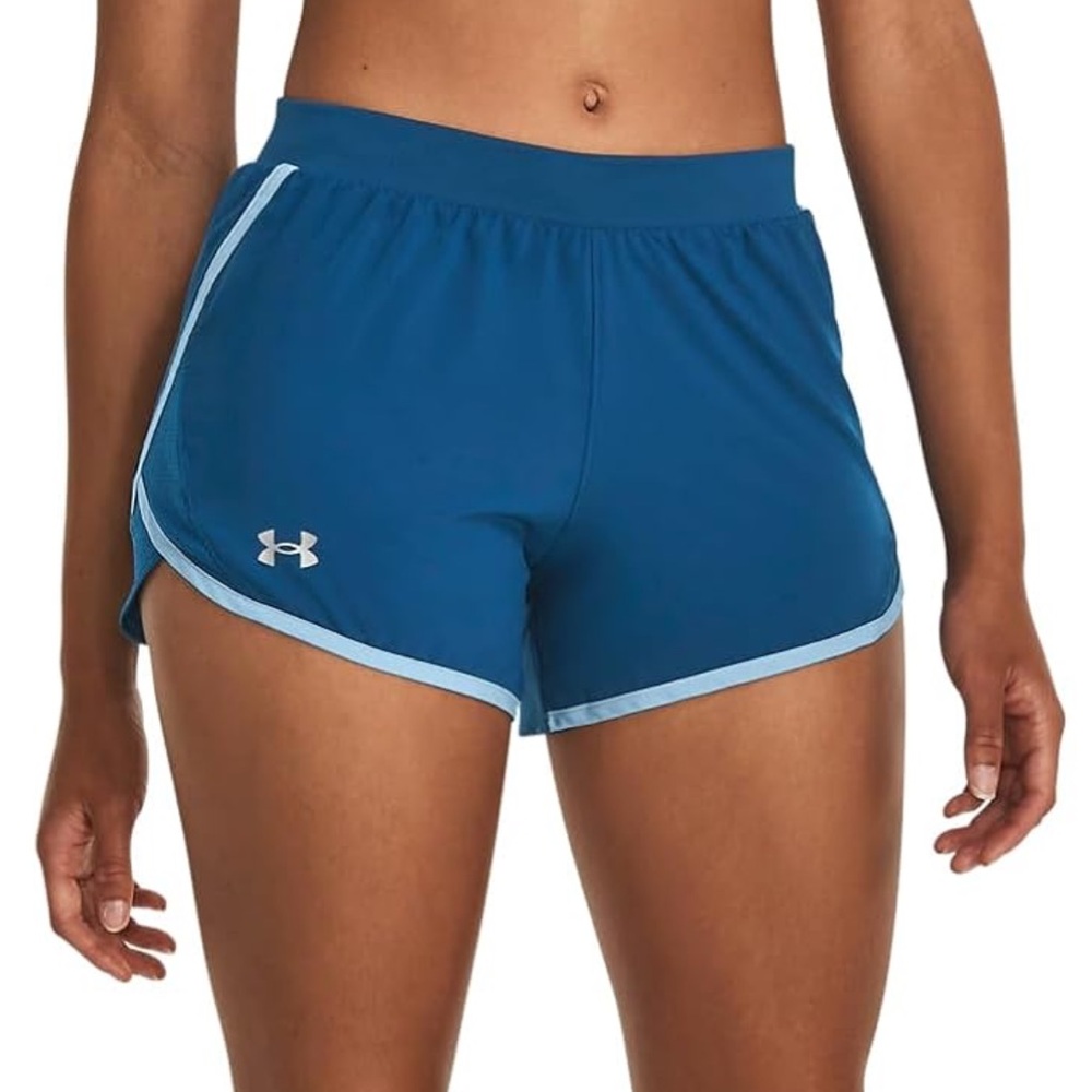 NWT Under Armour Blue Women's Fly by 2.0 Running Shorts size small